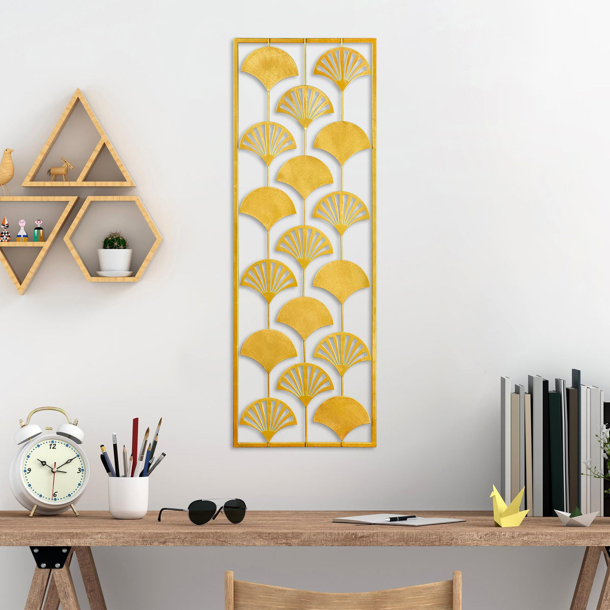 Bys-098-A Dekoratif Metal Duvar Tablosu 