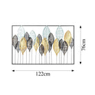 Bys-025 Dekoratif Metal Duvar Tablosu 