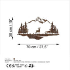 Bys-181 Dekoratif Metal Duvar Tablosu 