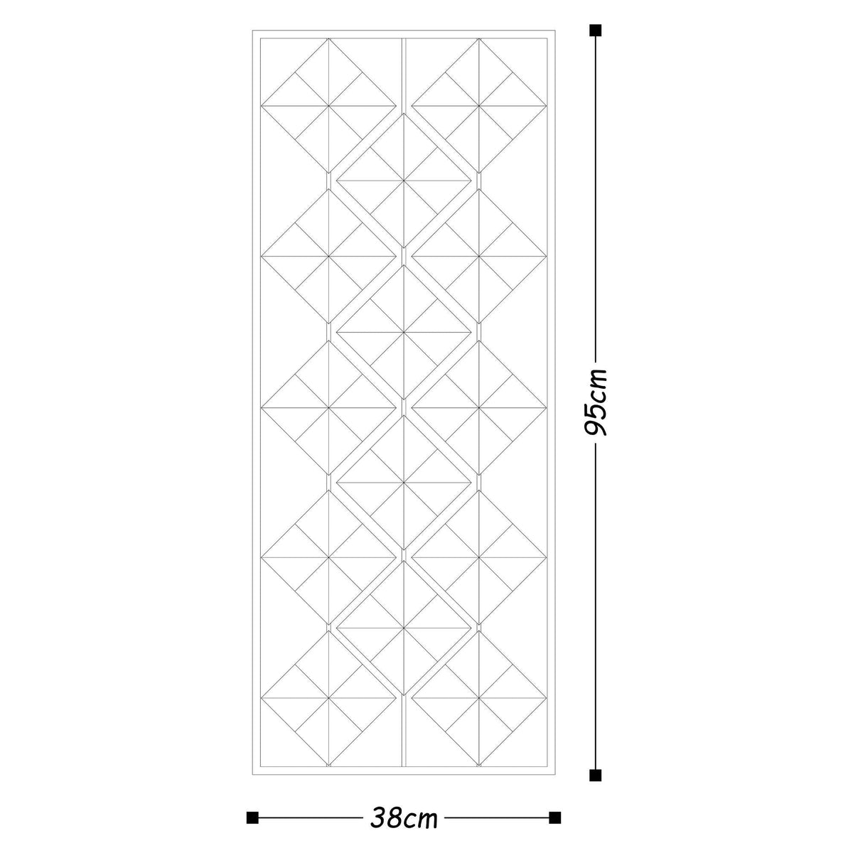 Bys-4057 Dekoratif Metal Duvar Tablosu 