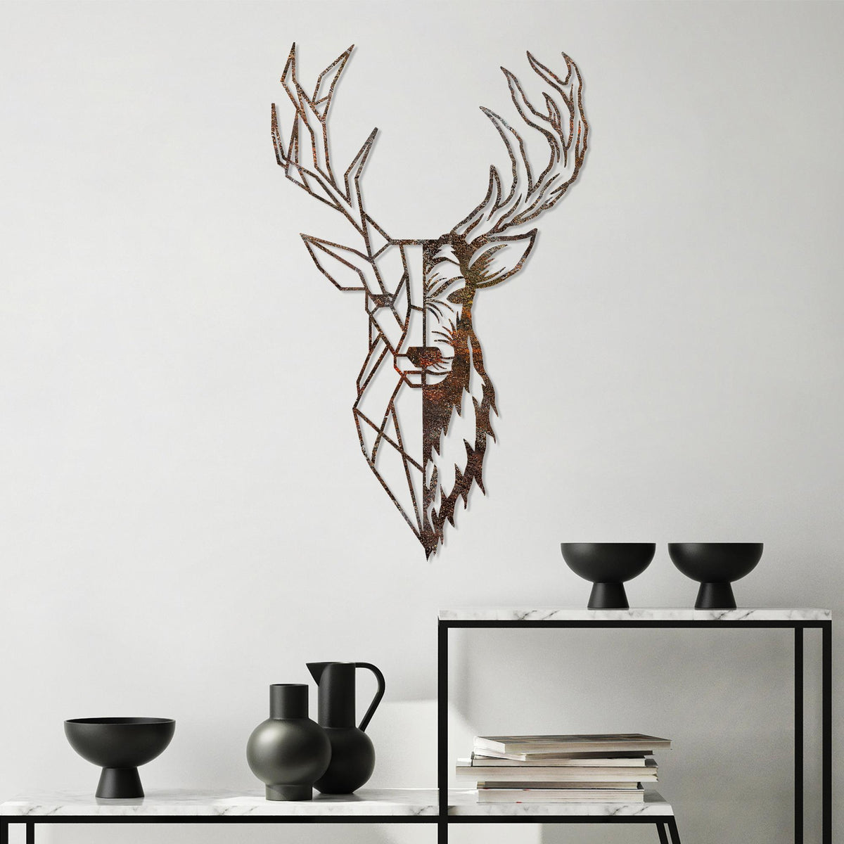 Bys-180 Dekoratif Metal Duvar Tablosu 