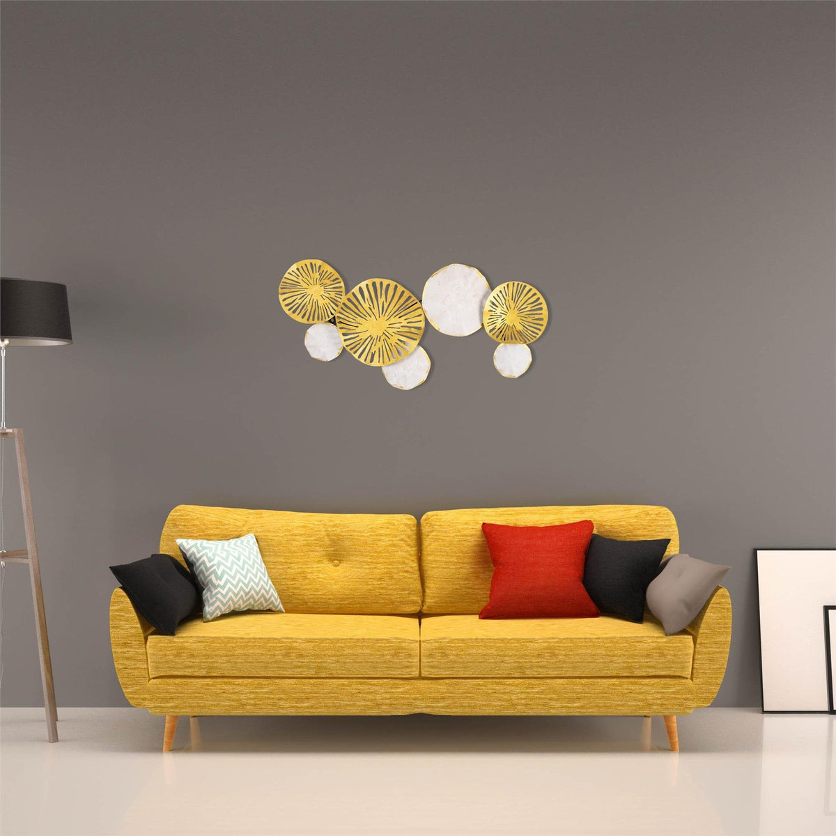 Bys-4071 Dekoratif Metal Duvar Tablosu 