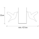 Kt-011-A Dekoratif Metal Kitap Tutucu 