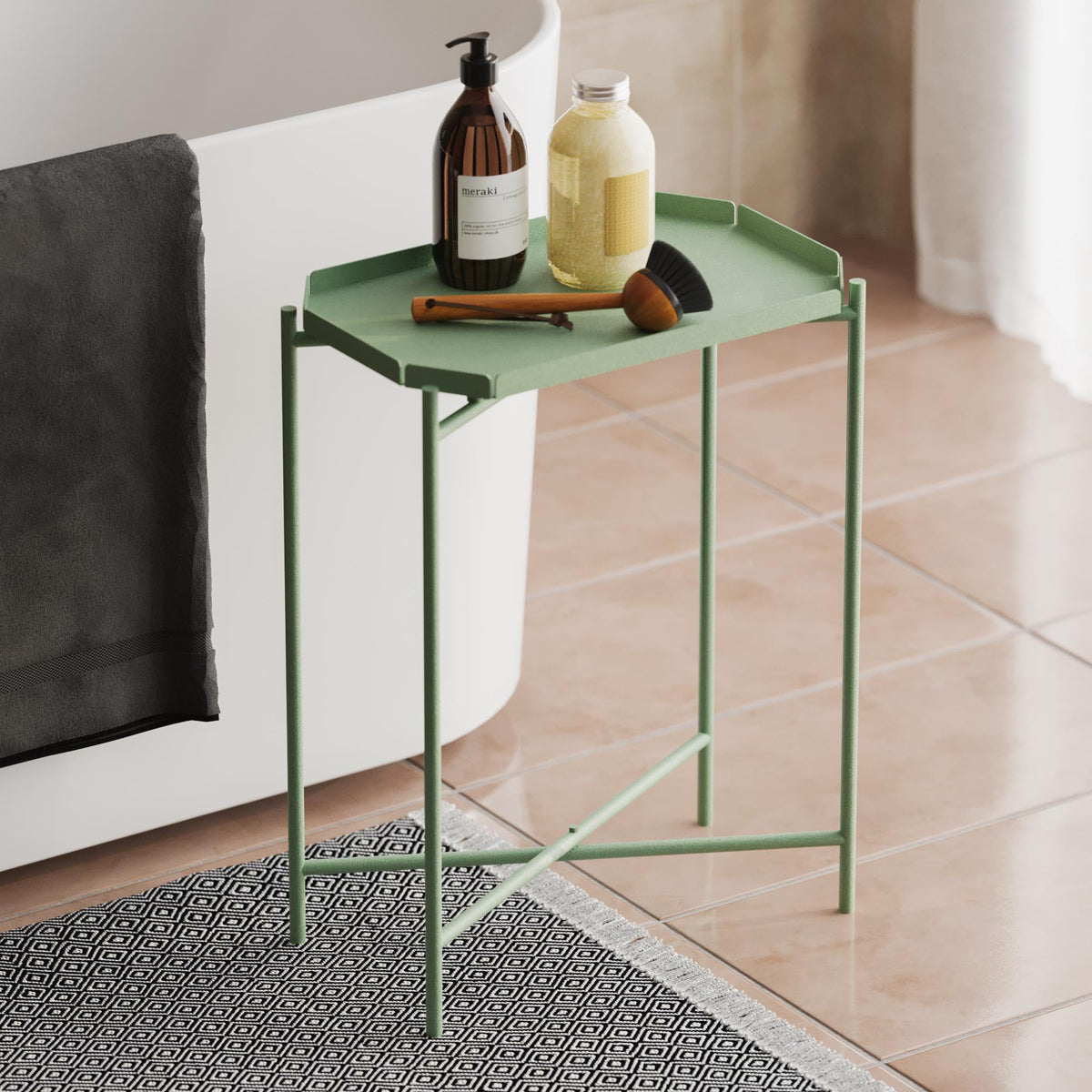 Shb-009-D Dekoratif Metal Sehpa 