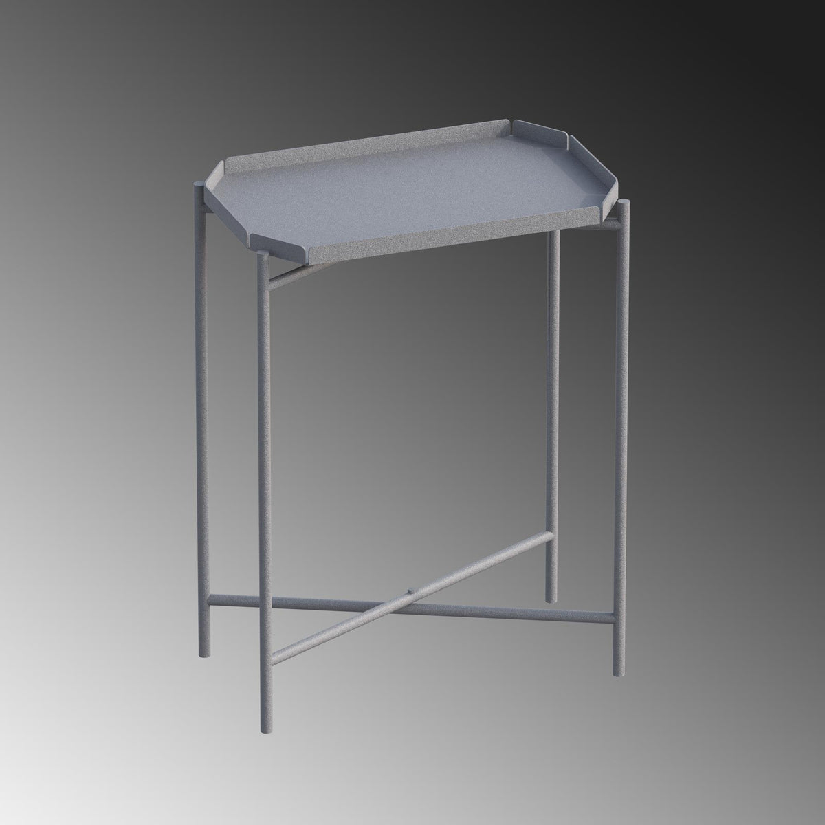 Shb-009-C Dekoratif Metal Sehpa 