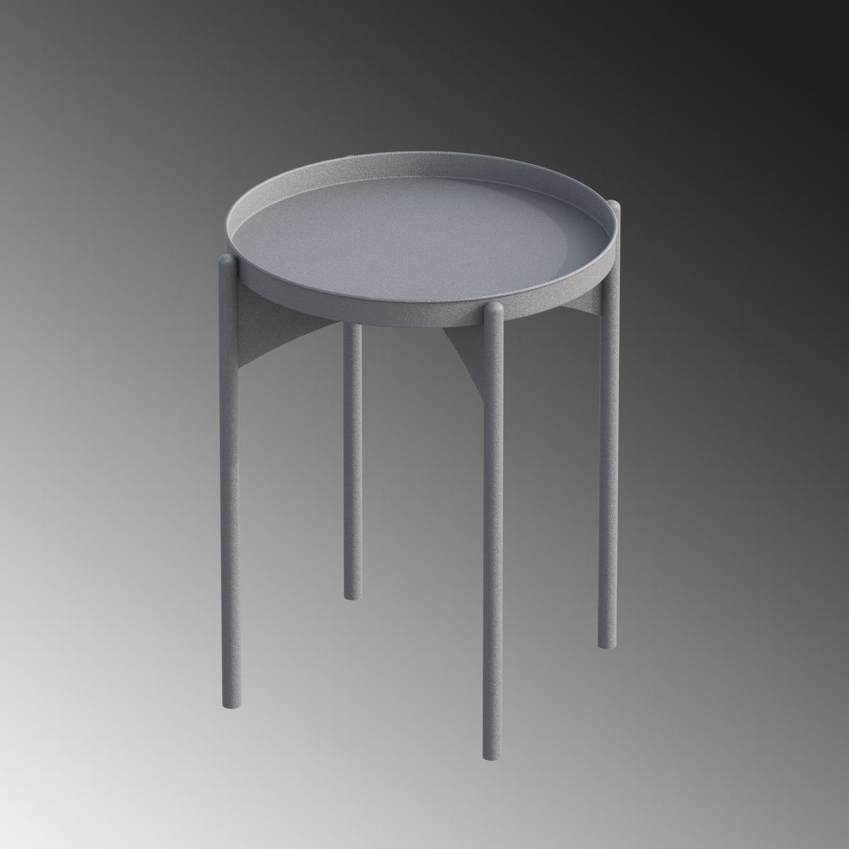Shb-002-D Dekoratif Metal Sehpa 