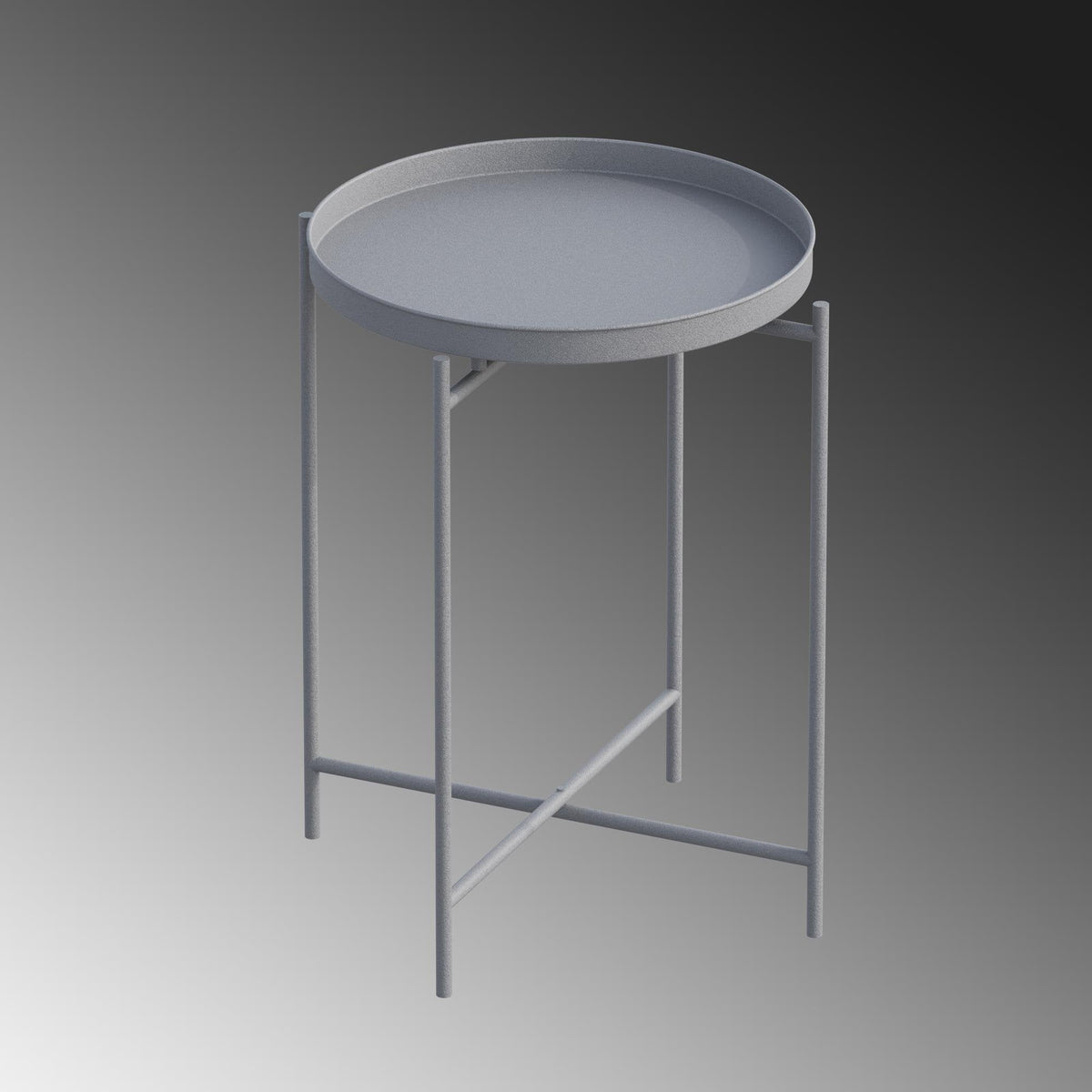 Shb-007-C Dekoratif Metal Sehpa 