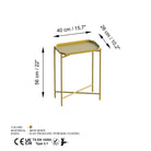 Shb-009-A Dekoratif Metal Sehpa 
