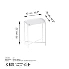 Shb-009-B Dekoratif Metal Sehpa 
