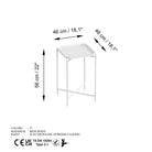 Shb-008-B Dekoratif Metal Sehpa 