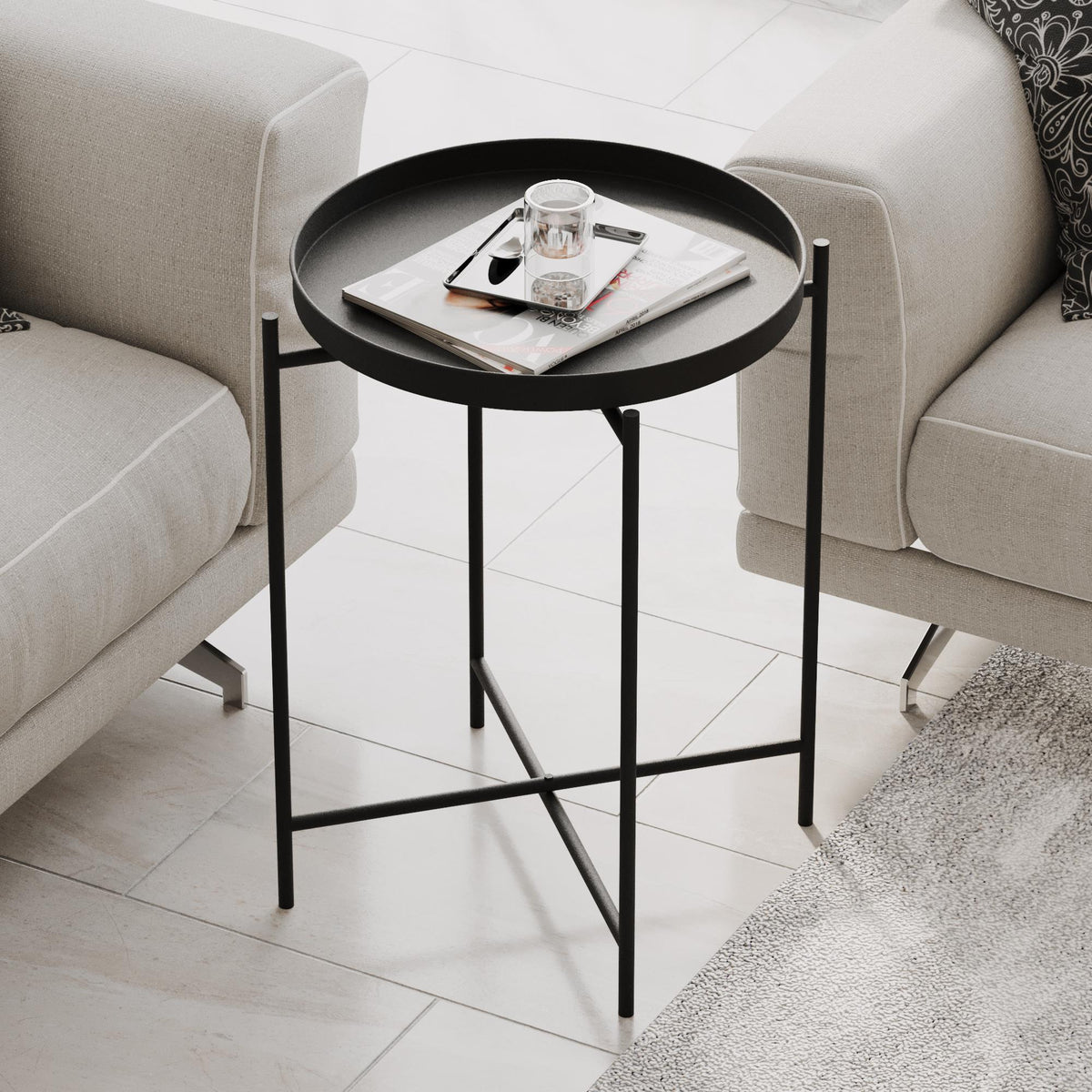 Shb-007 Dekoratif Metal Sehpa 