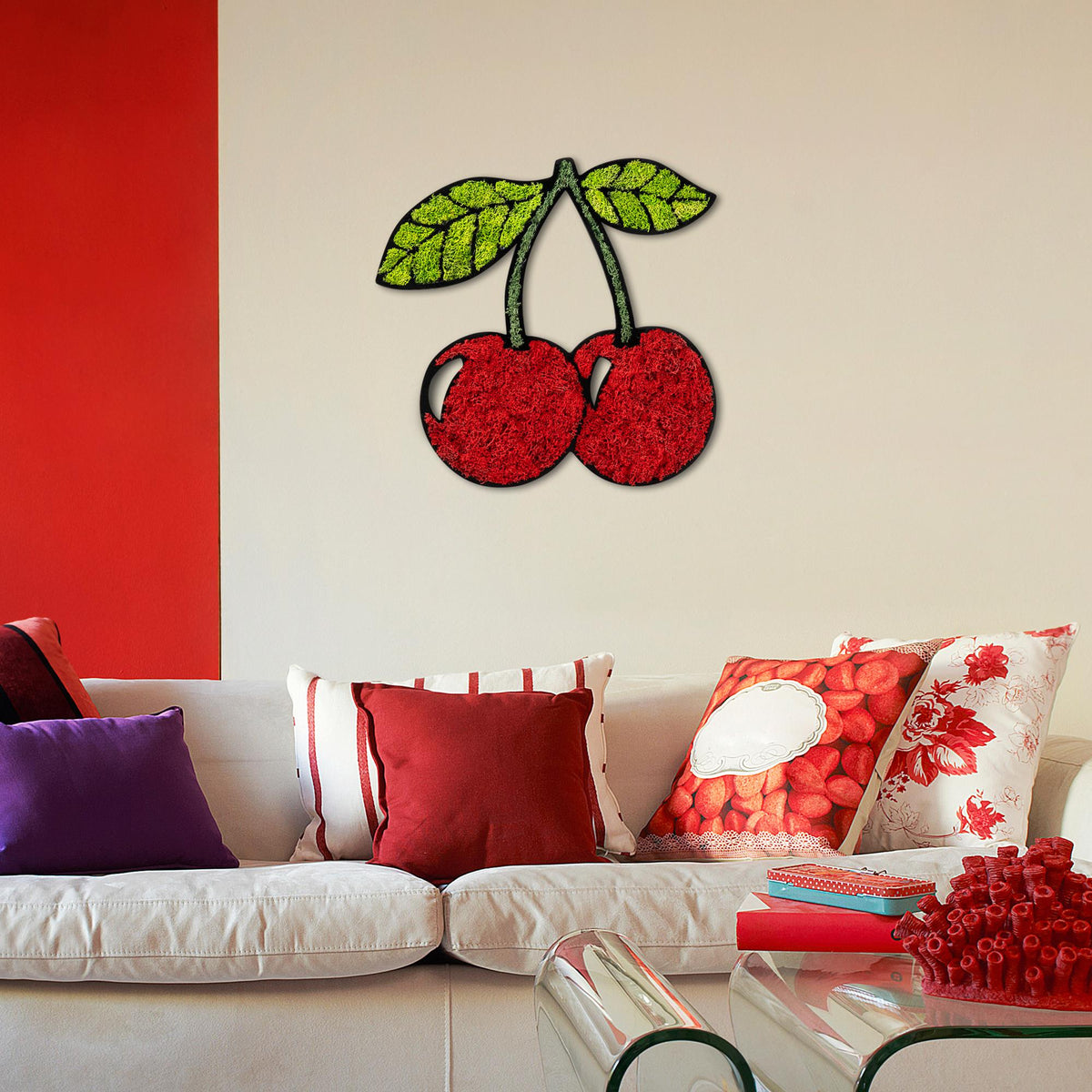 Yns-024 Dekoratif Yosun Duvar Tablosu 