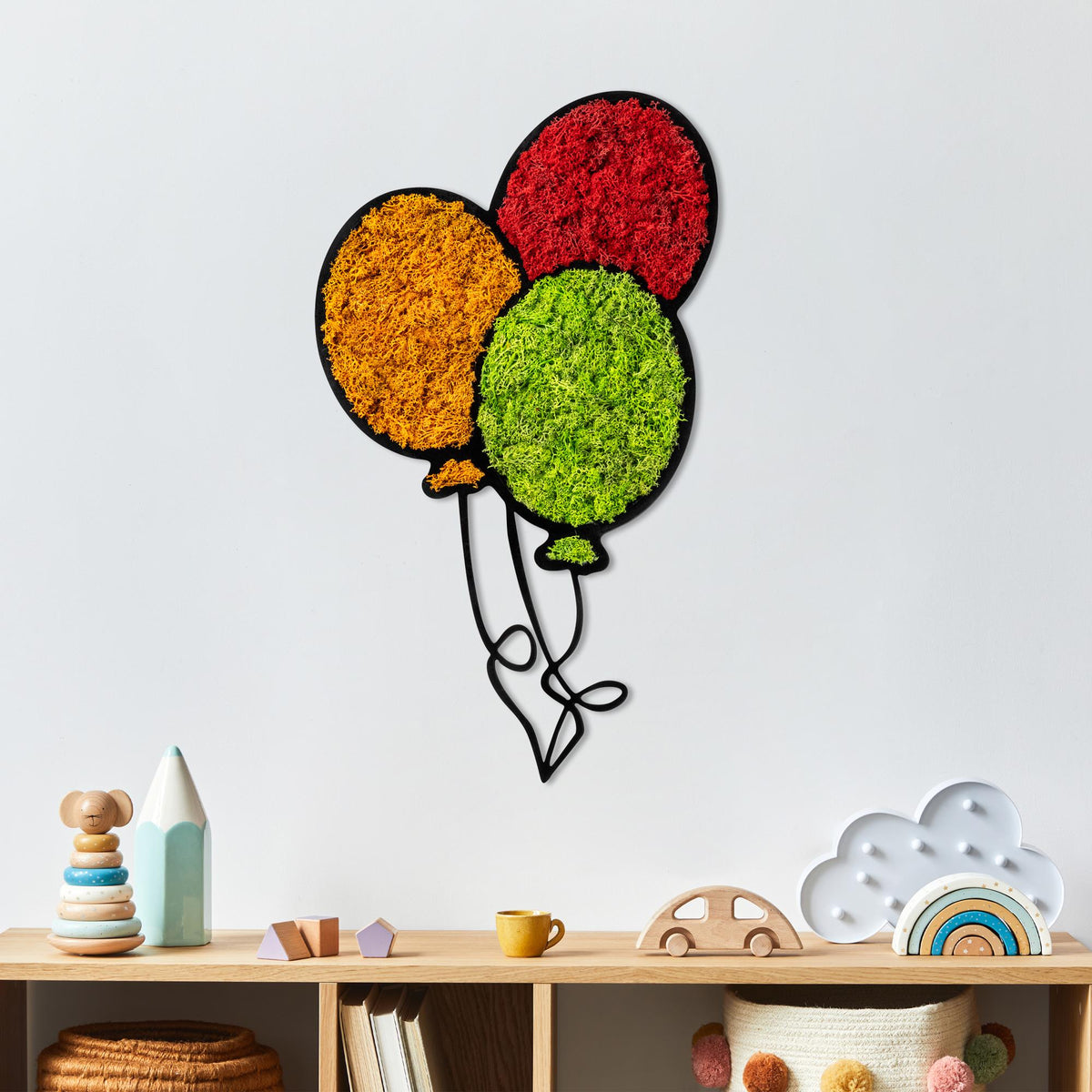 Yns-025 Dekoratif Yosun Duvar Tablosu 