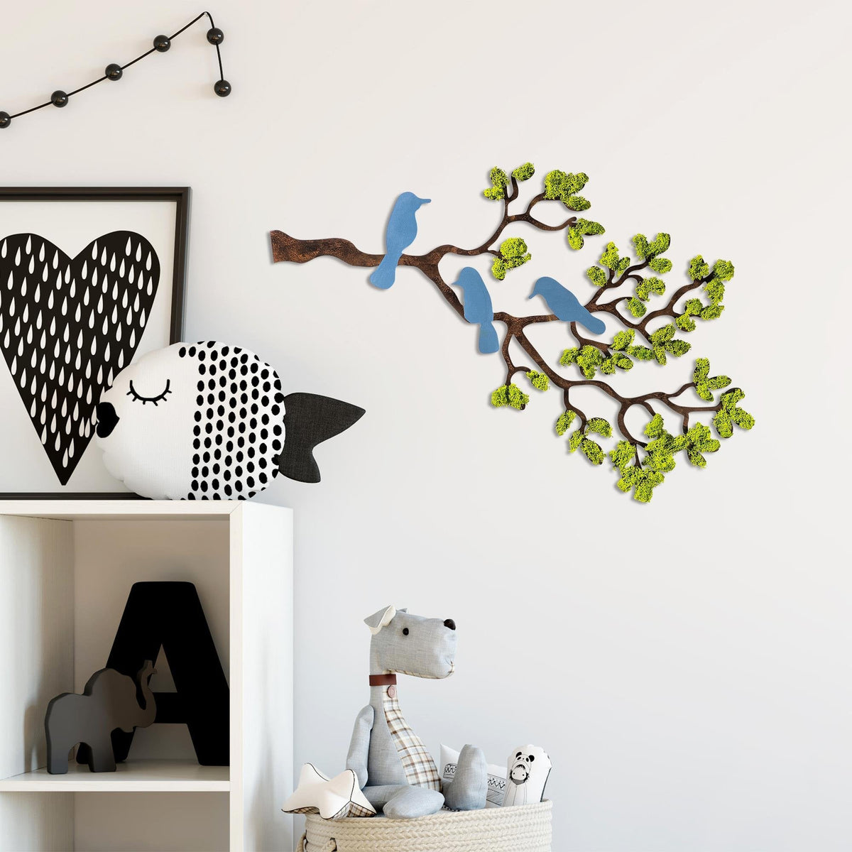 Yns-012 Dekoratif Yosun Duvar Tablosu 