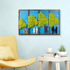 Yns-014 Dekoratif Yosun Duvar Tablosu 