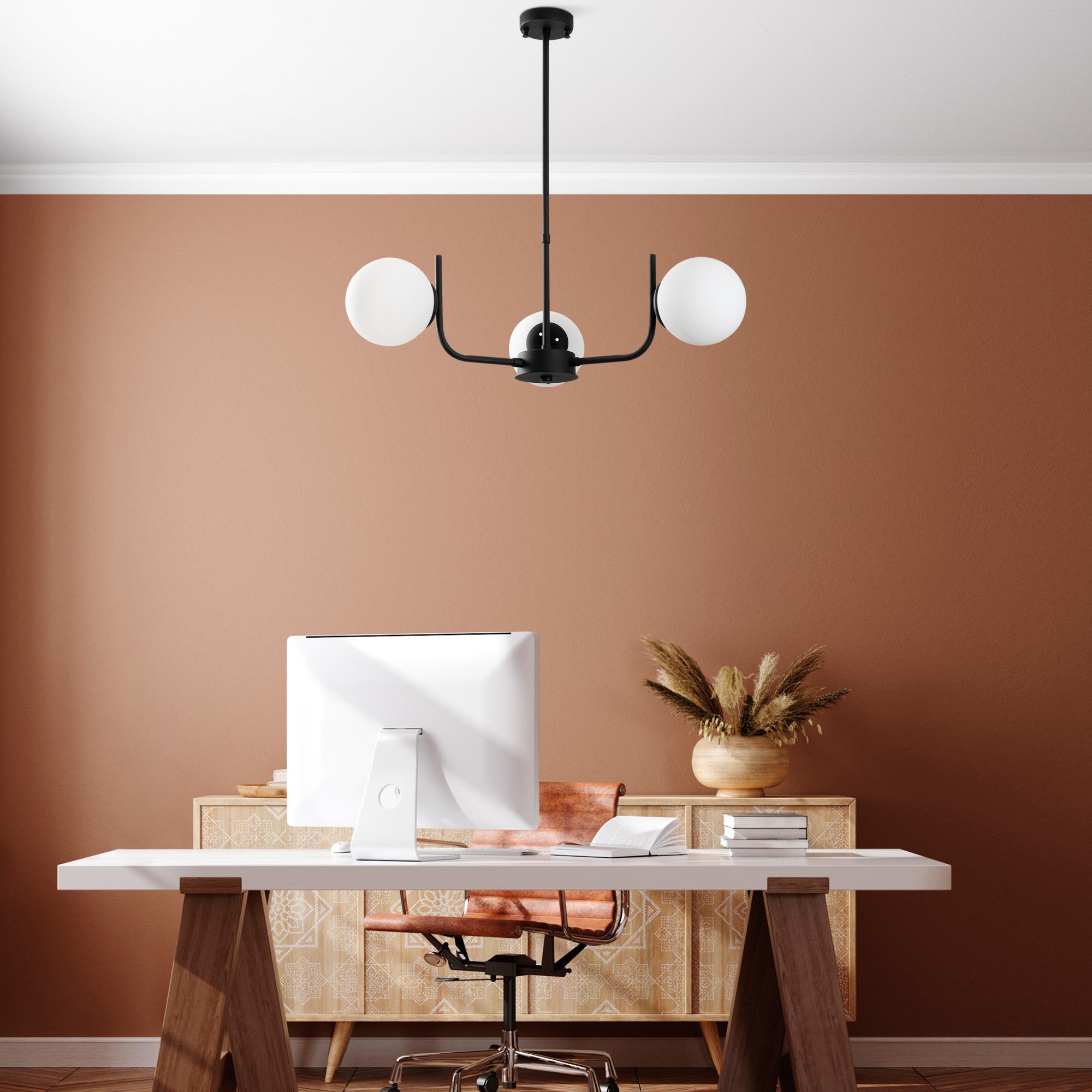 Deltara 13767 Cam Avize Aydınlatma 