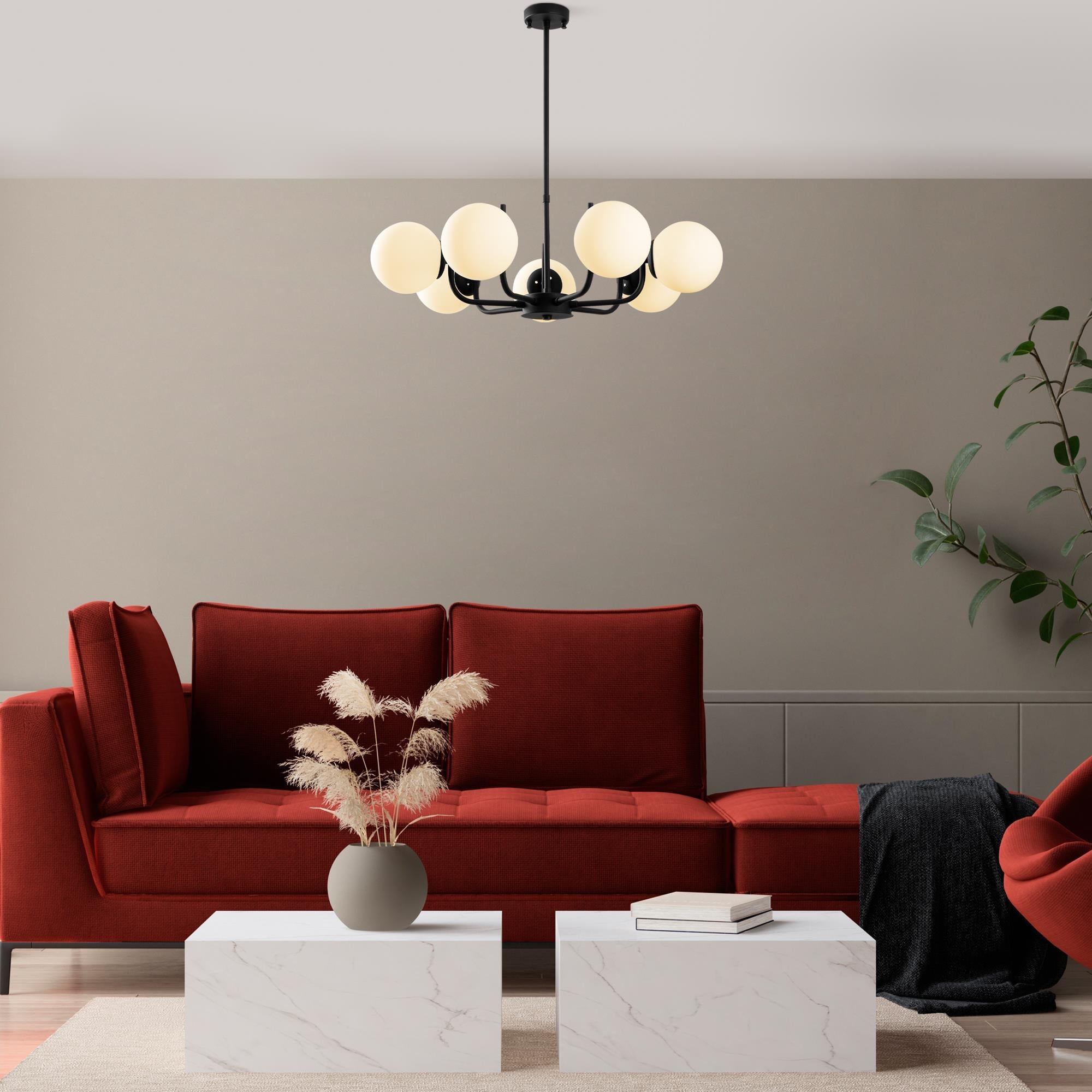 Deltara 13769 Cam Avize Aydınlatma 