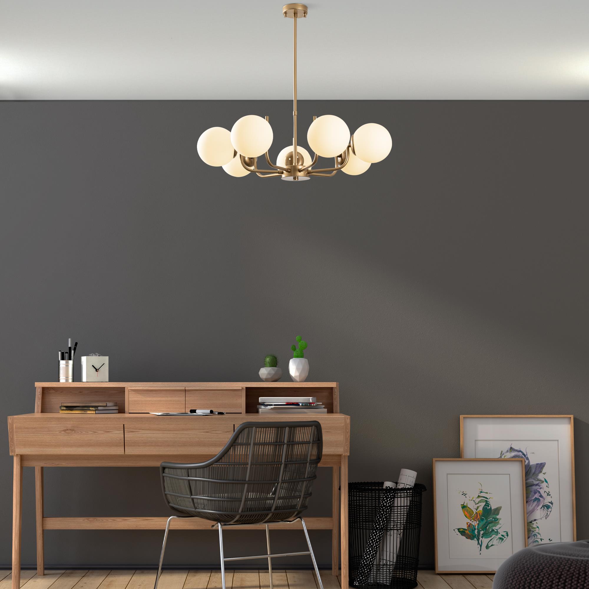 Deltara 13774 Cam Avize Aydınlatma 