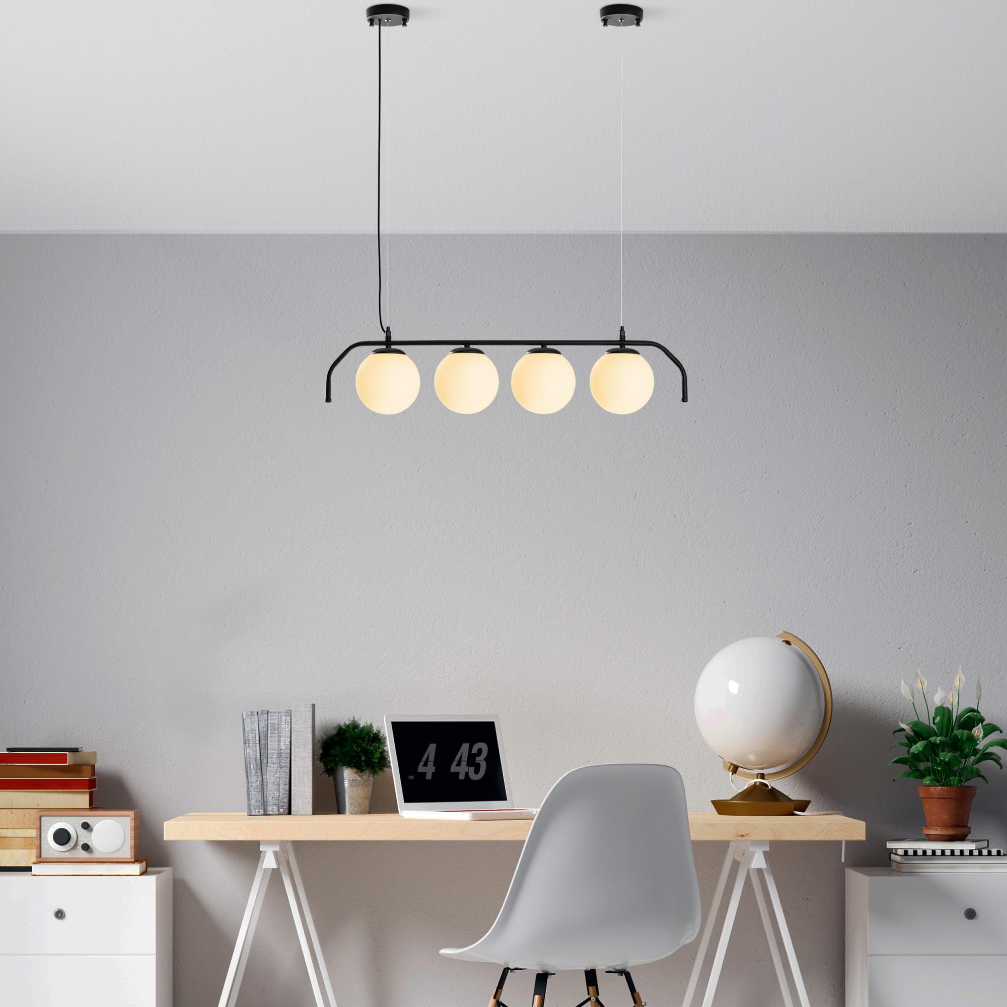 Deltara 13826 Cam Avize Aydınlatma 