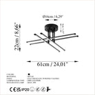 Elk 13661 Led Plafonyer Aydınlatma 
