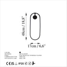 Falcona 13556 Led Aplik Duvar Aydınlatma 