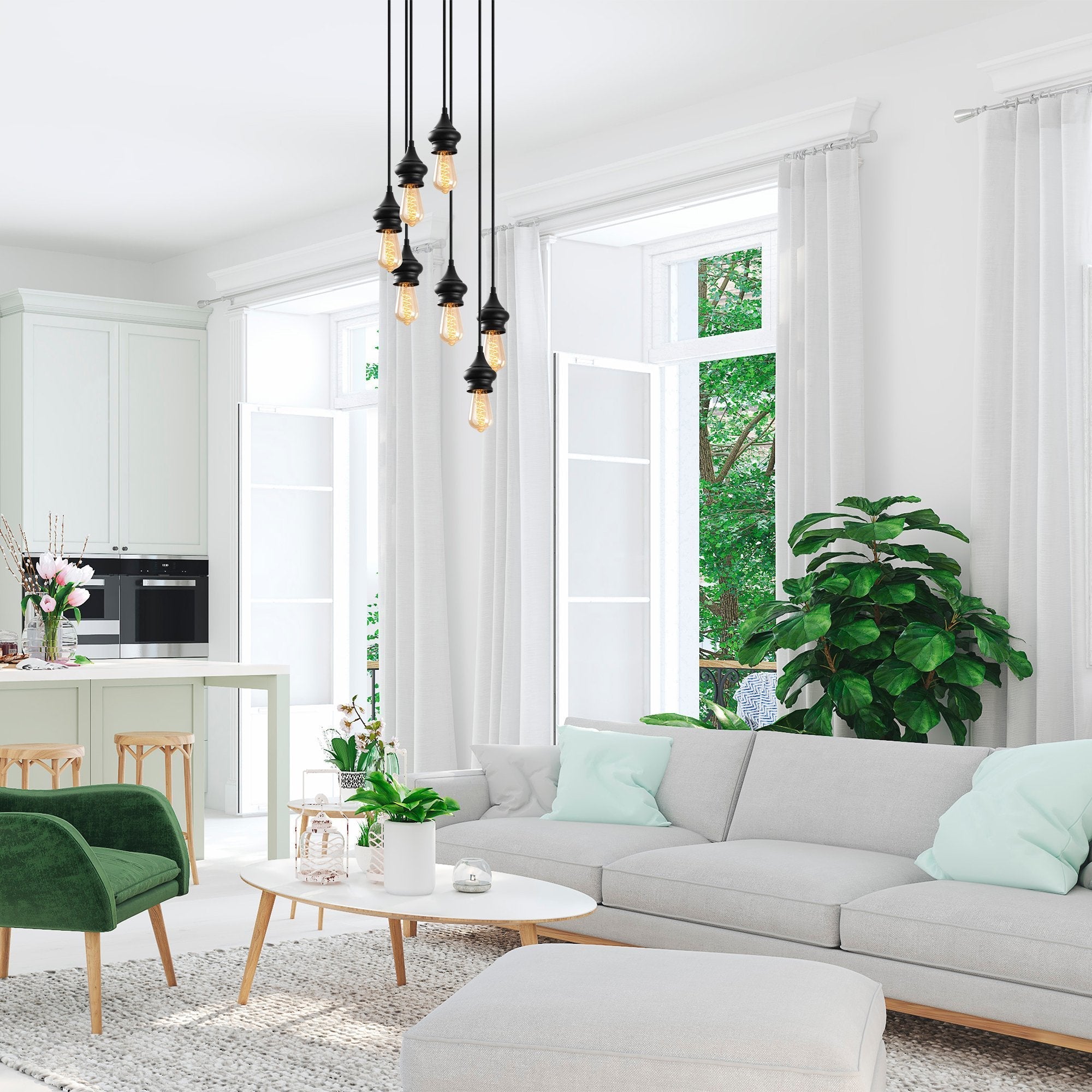 Forest 6246 Rustik Sarkıt Aydınlatma 