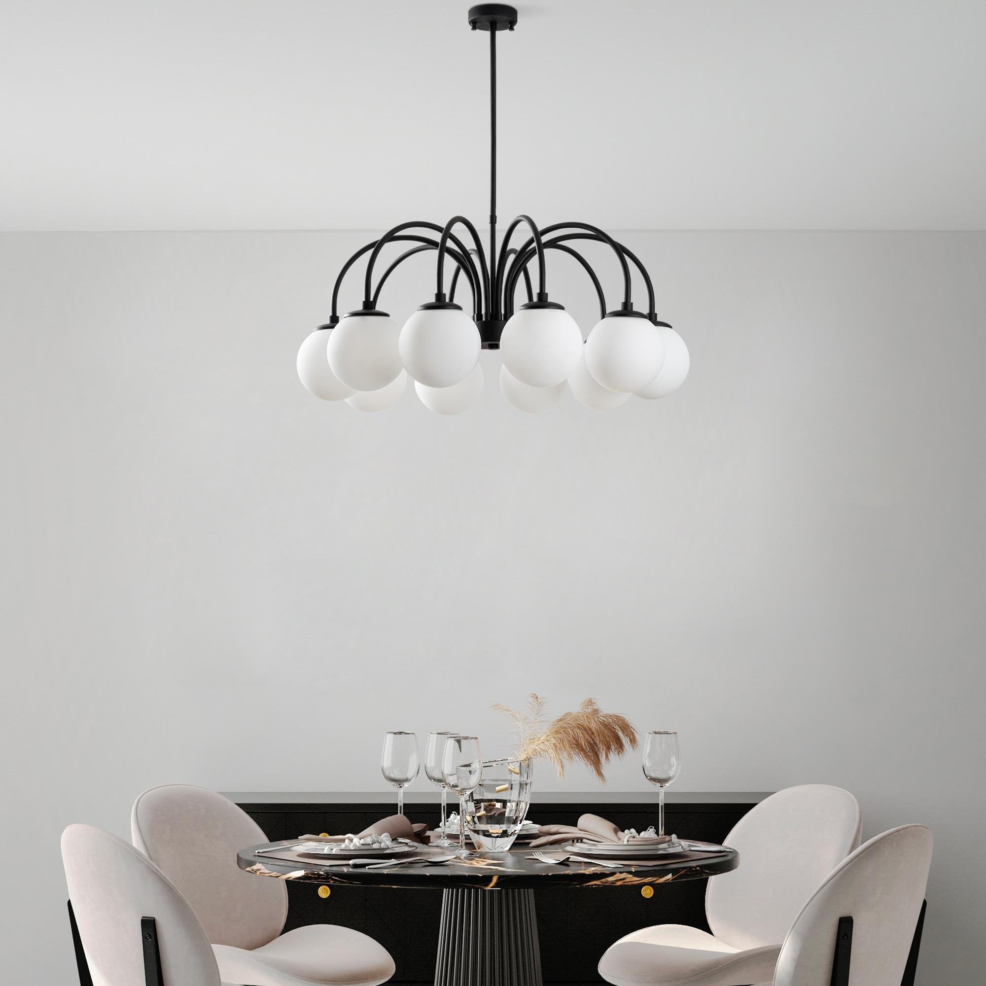 Geranium 13940 Cam Avize Aydınlatma 
