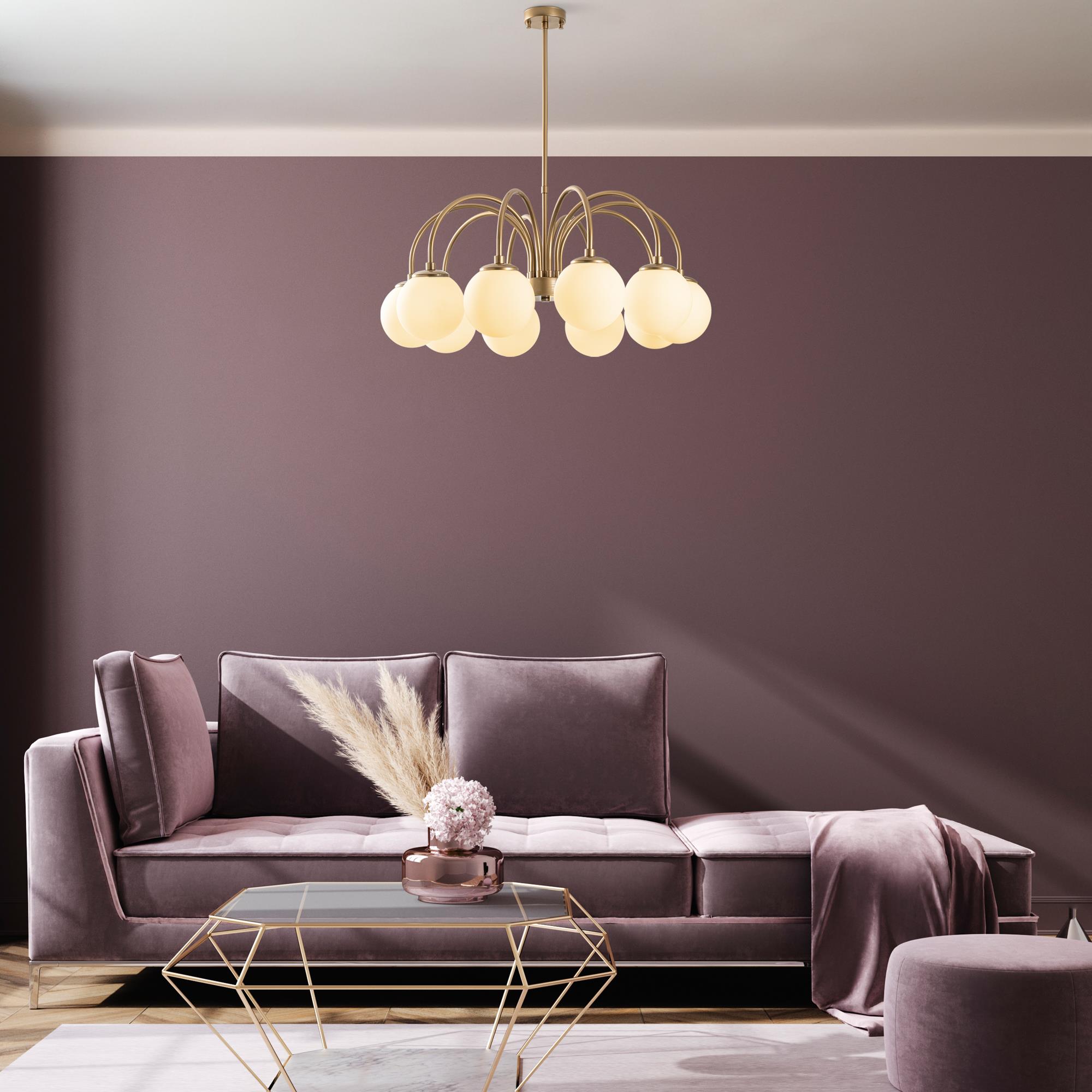Geranium 13941 Cam Avize Aydınlatma 