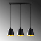 Grosbeak 196 Black 2 Sıvama Sarkıt Aydınlatma 