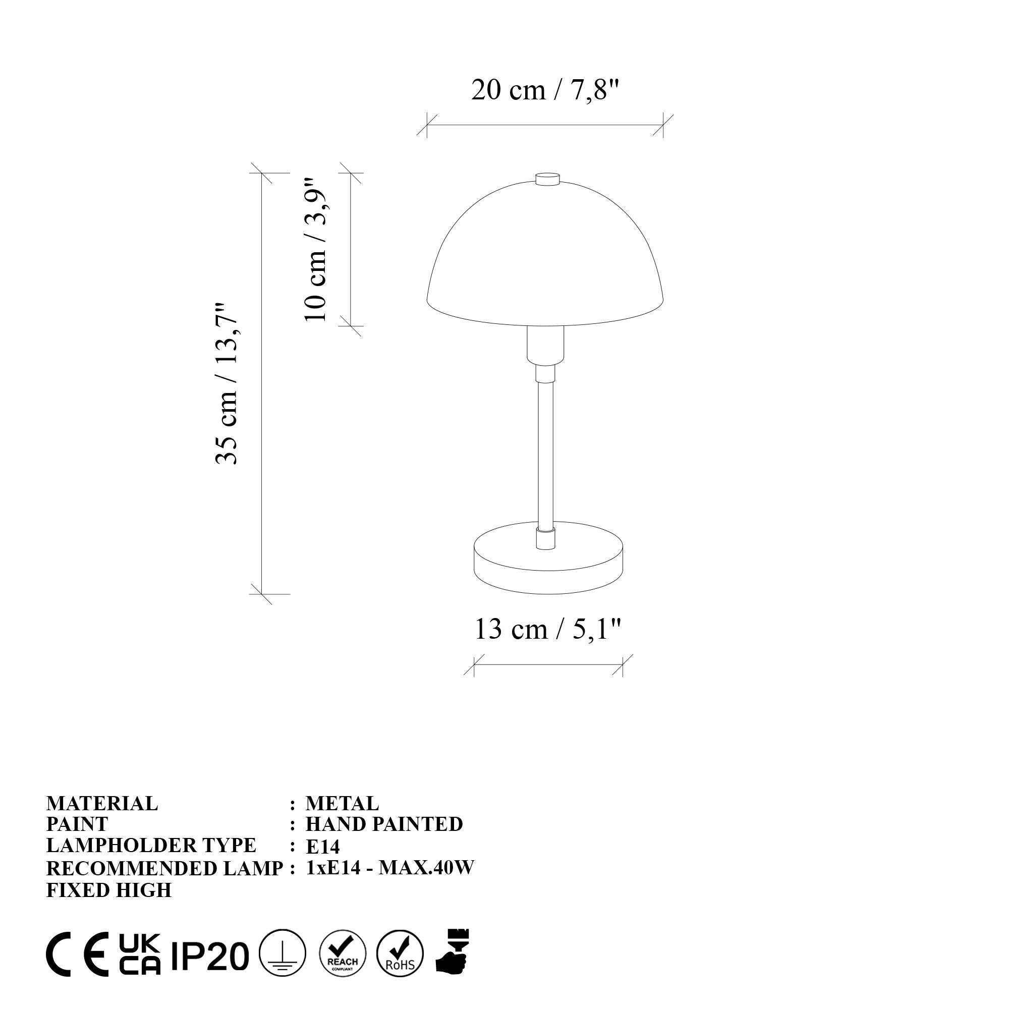 Hydrae 14801 Sıvama Masa Lambası Aydınlatma 