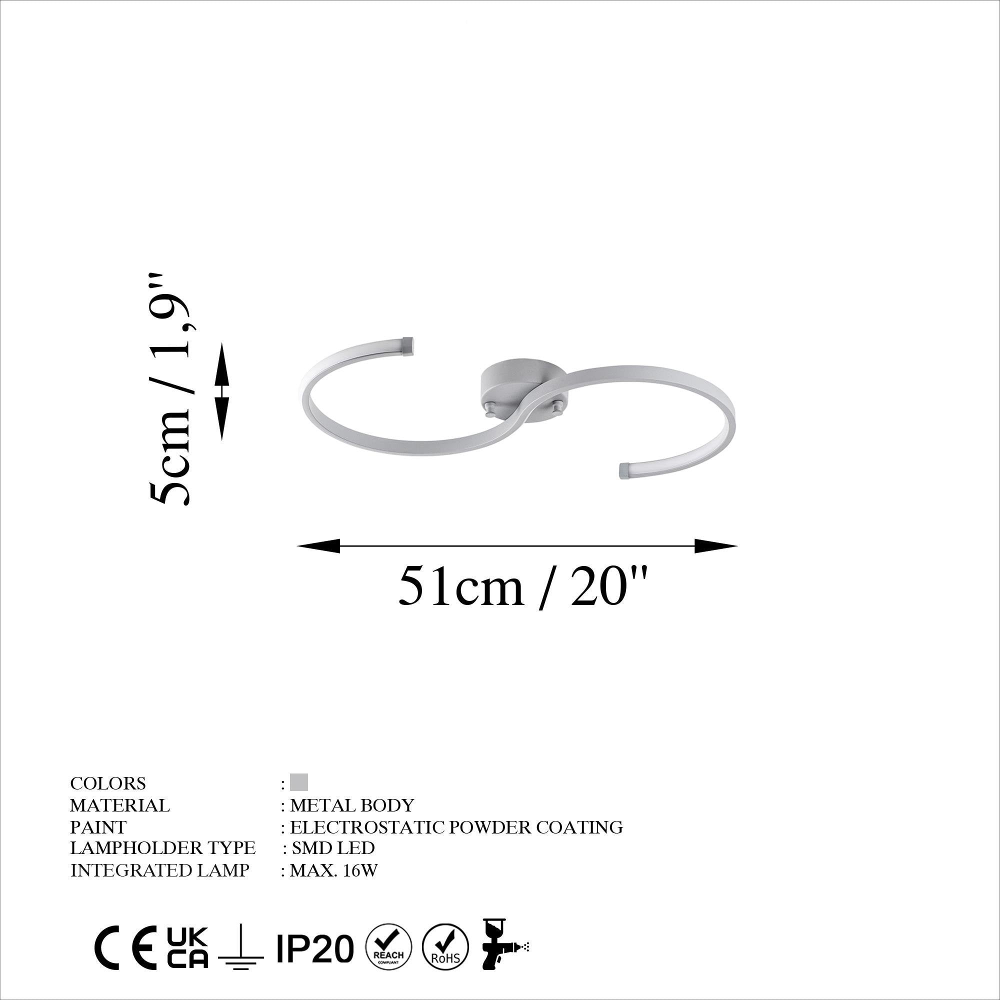 Jadeira 13585 Led Plafonyer Aydınlatma 