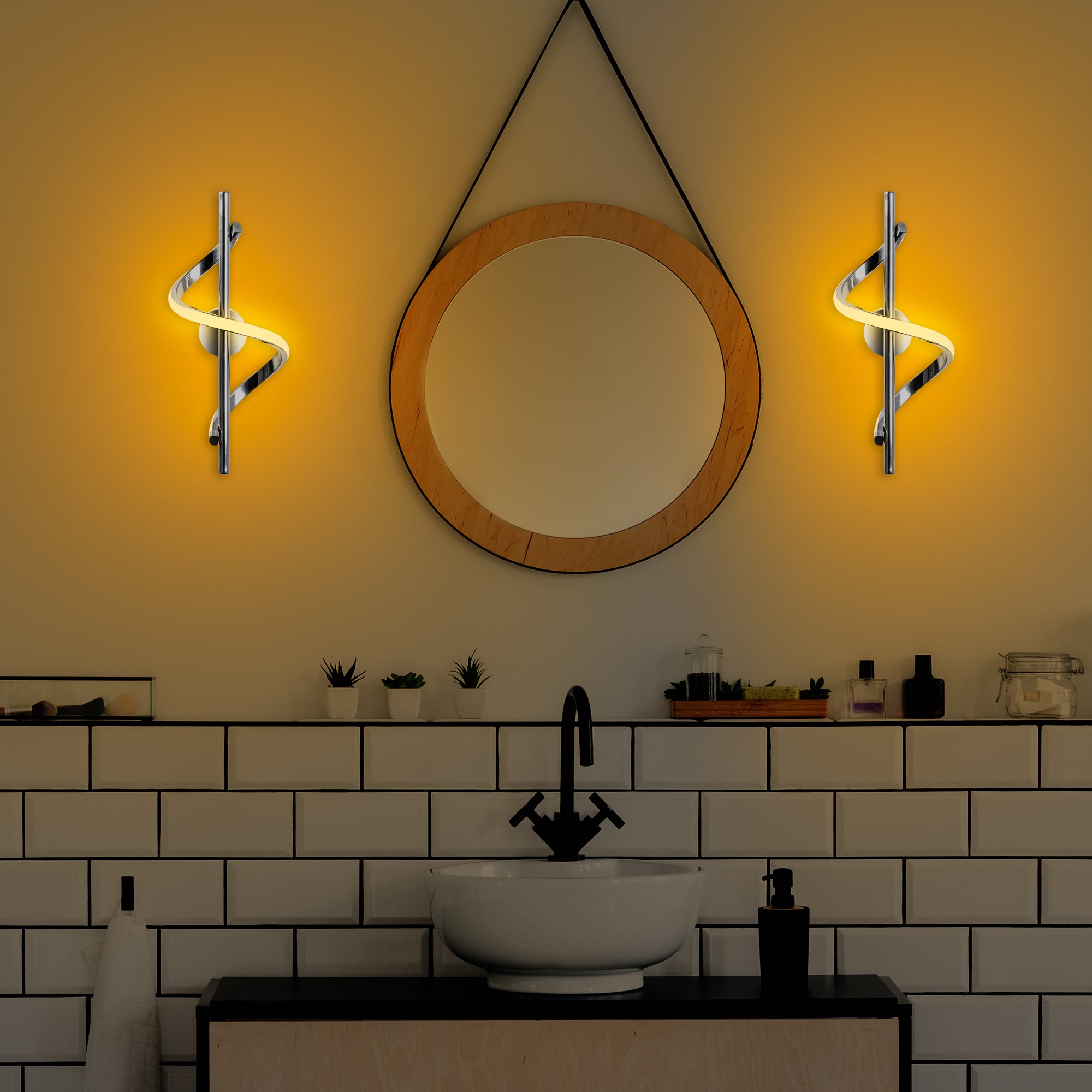 Jasminara 13513 Led Aplik Duvar Aydınlatma 