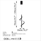 Jasminara 13518 Led Sarkıt Aydınlatma 