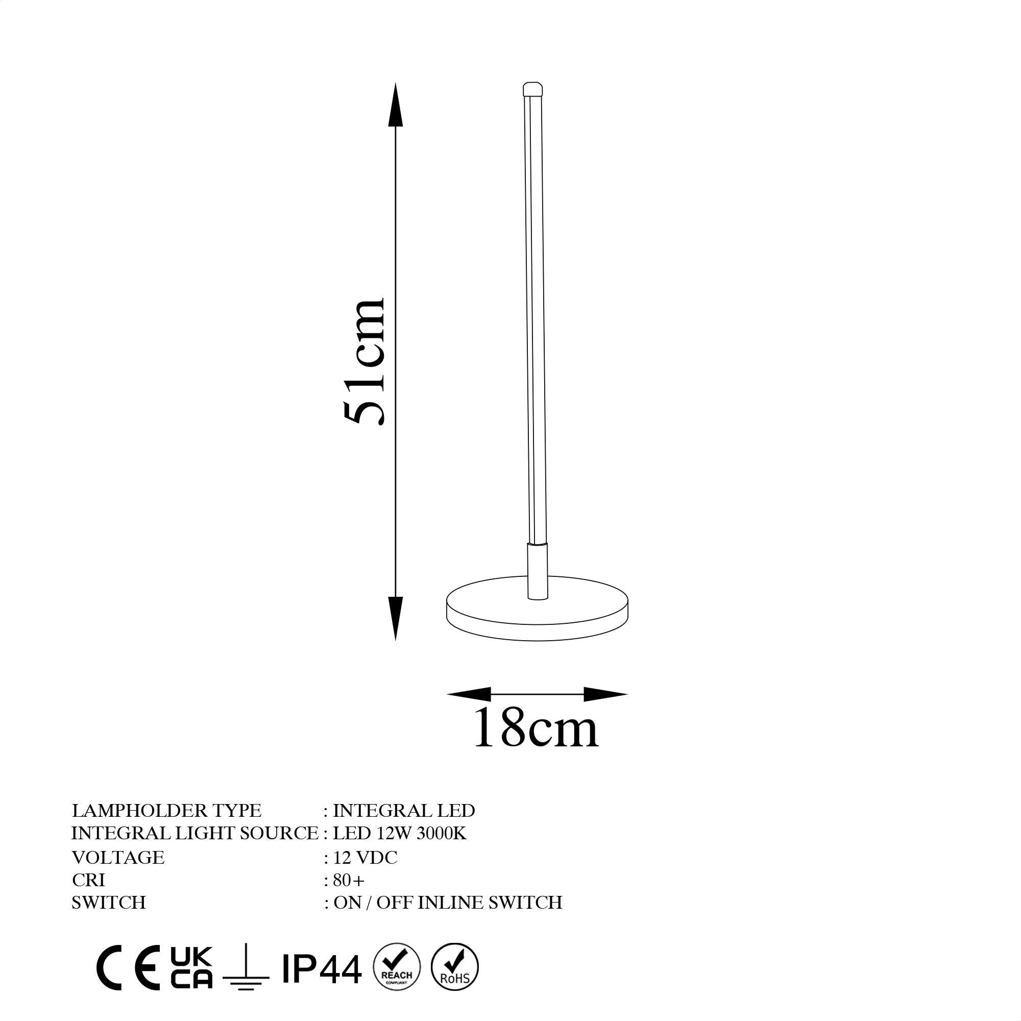 Lilacara 13315 Led Masa Lambası Aydınlatma 