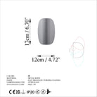 Lunaris 13625 Led Aplik Duvar Aydınlatma 