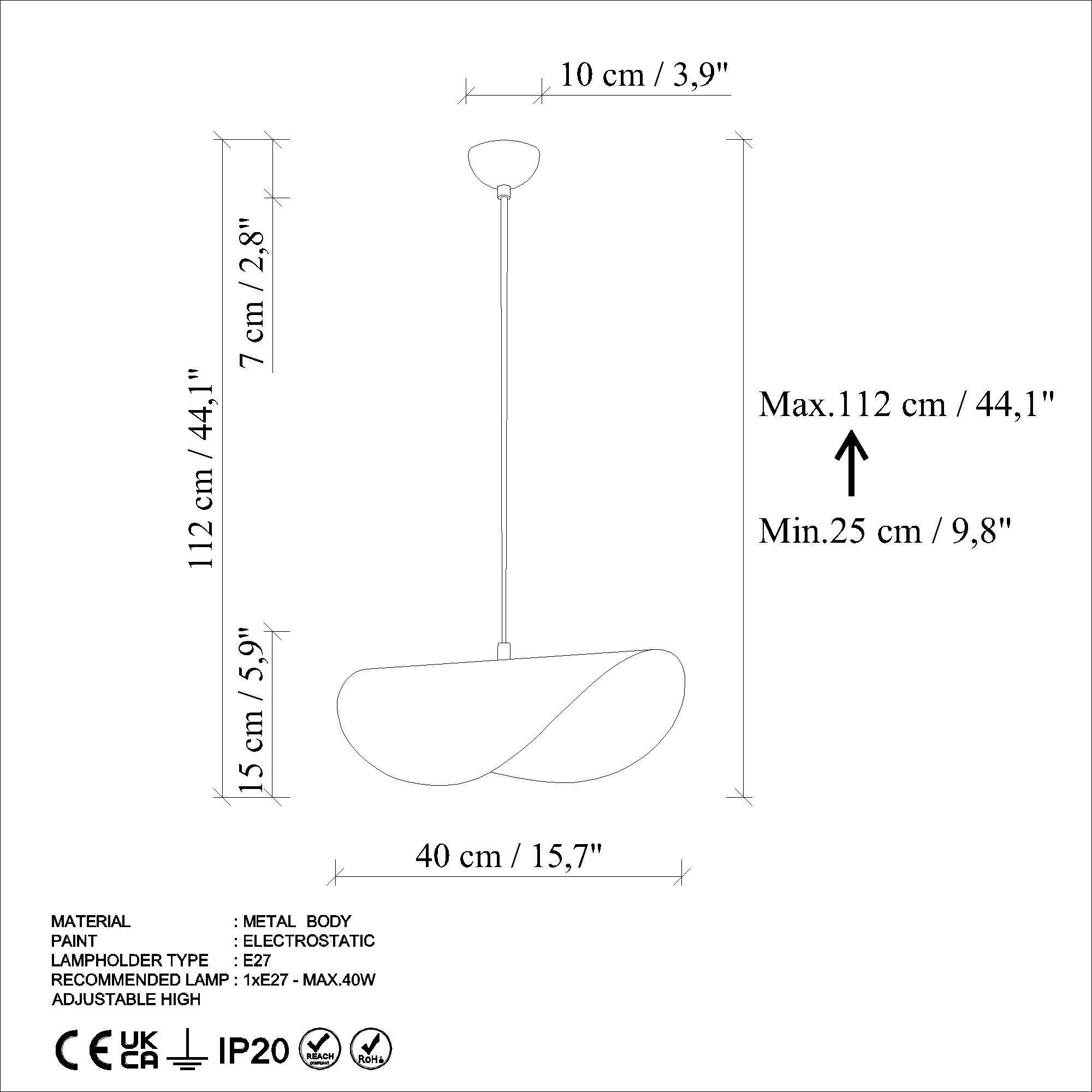 Marble 2866 Mint Yeşili Cam Sarkıt Aydınlatma 