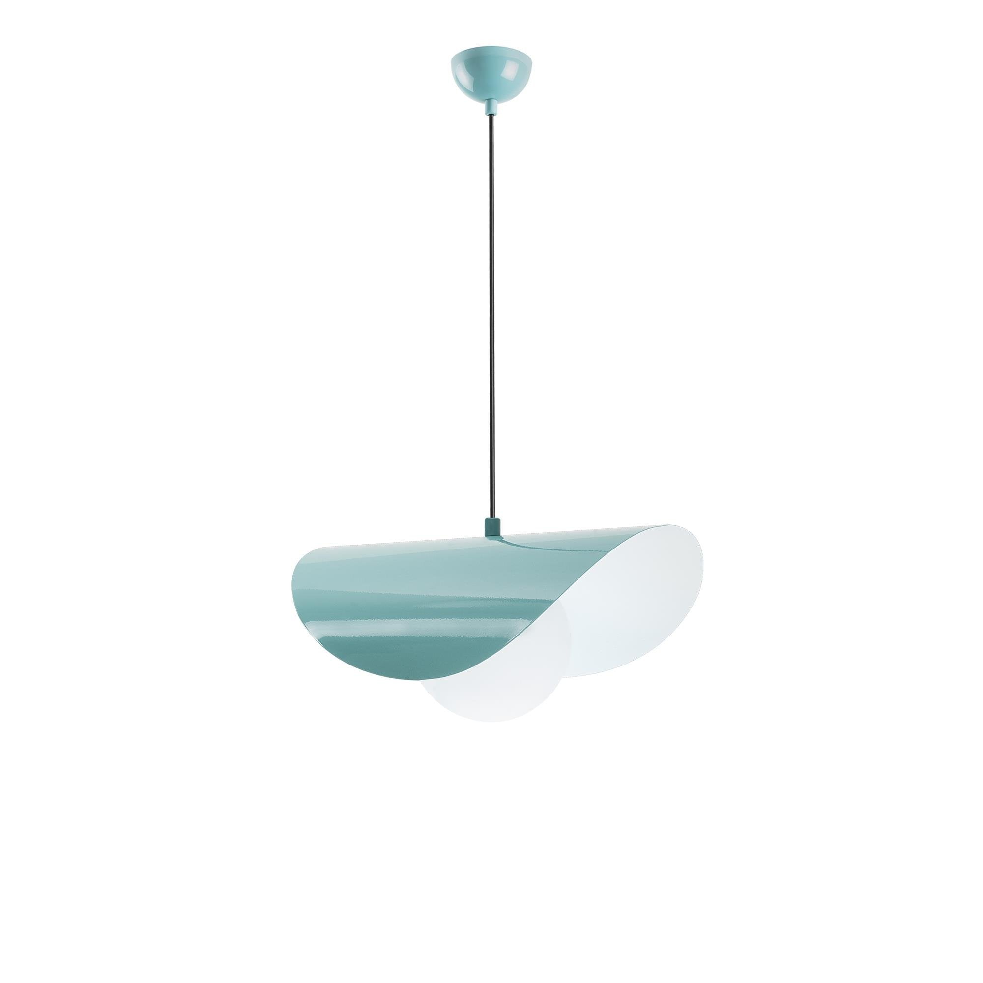 Marble 2866 Turkuaz Cam Sarkıt Aydınlatma 