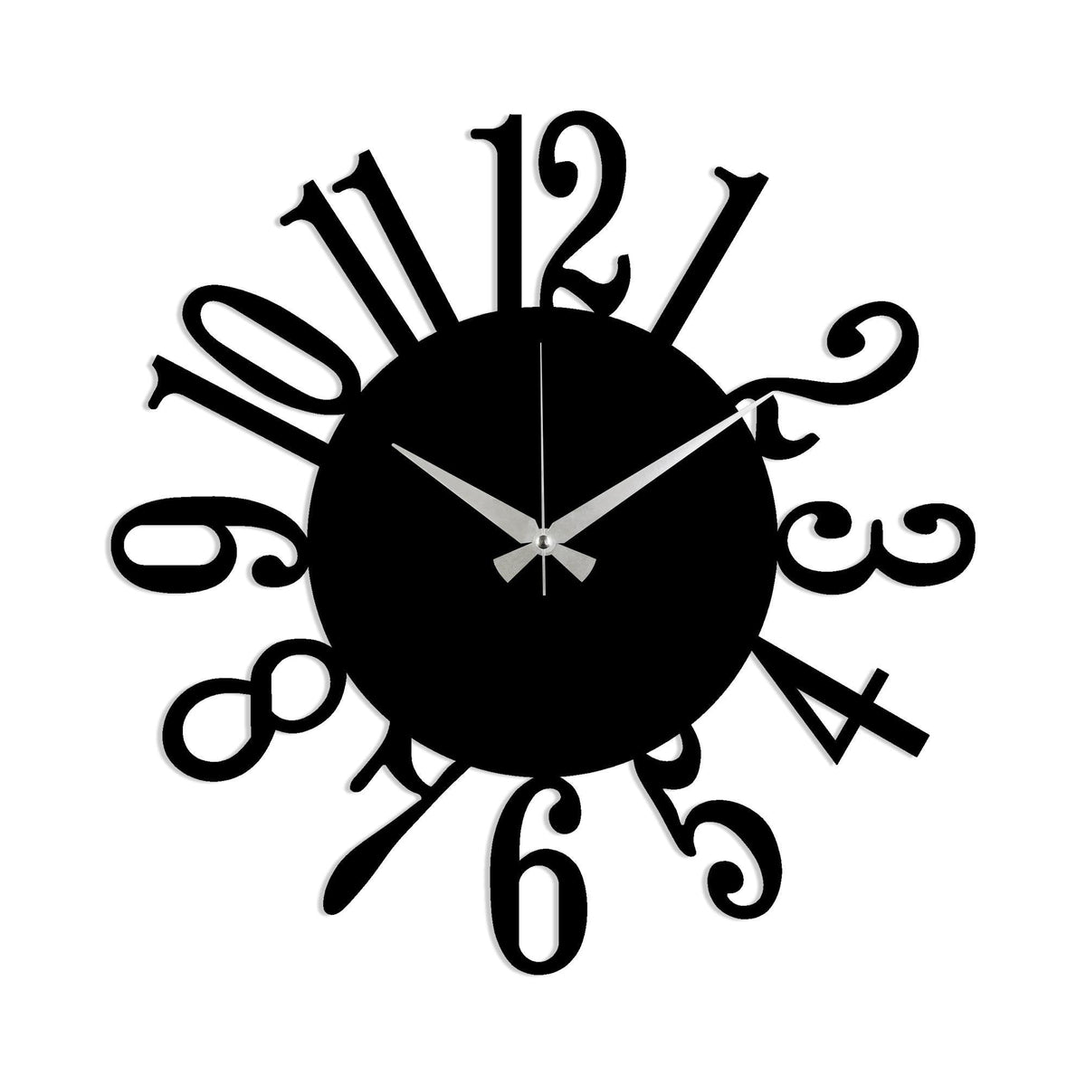 Watch-014 Dekoratif Metal Duvar Saati 