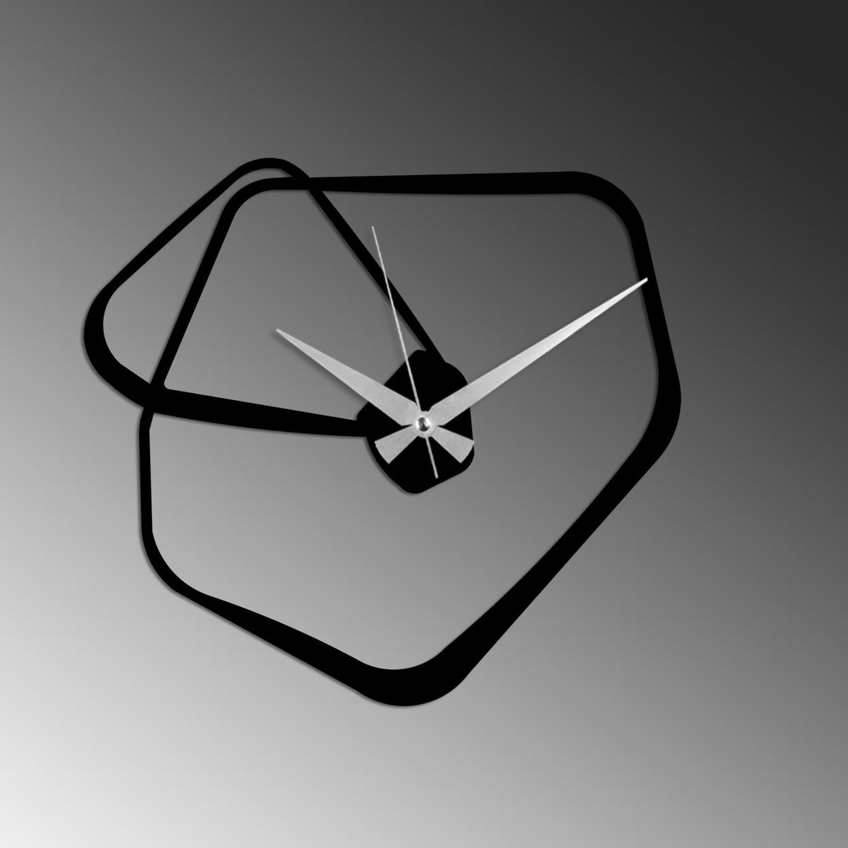 Watch-075 Dekoratif Metal Duvar Saati 