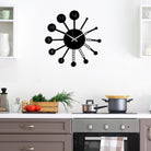 Watch-061 Dekoratif Metal Duvar Saati 