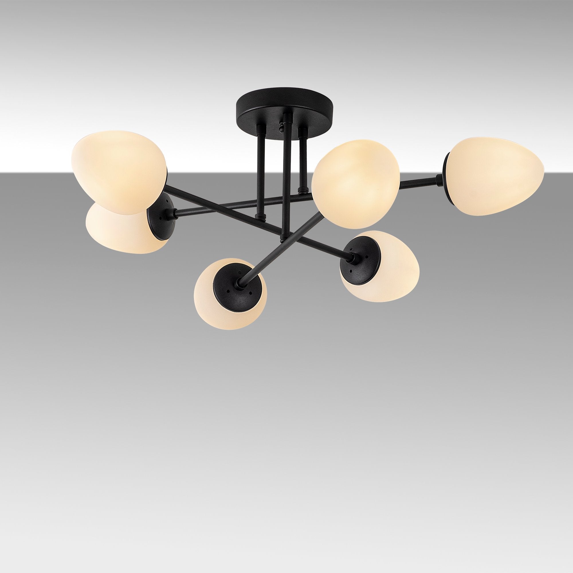 Onyxara 10385 Cam Plafonyer Aydınlatma 