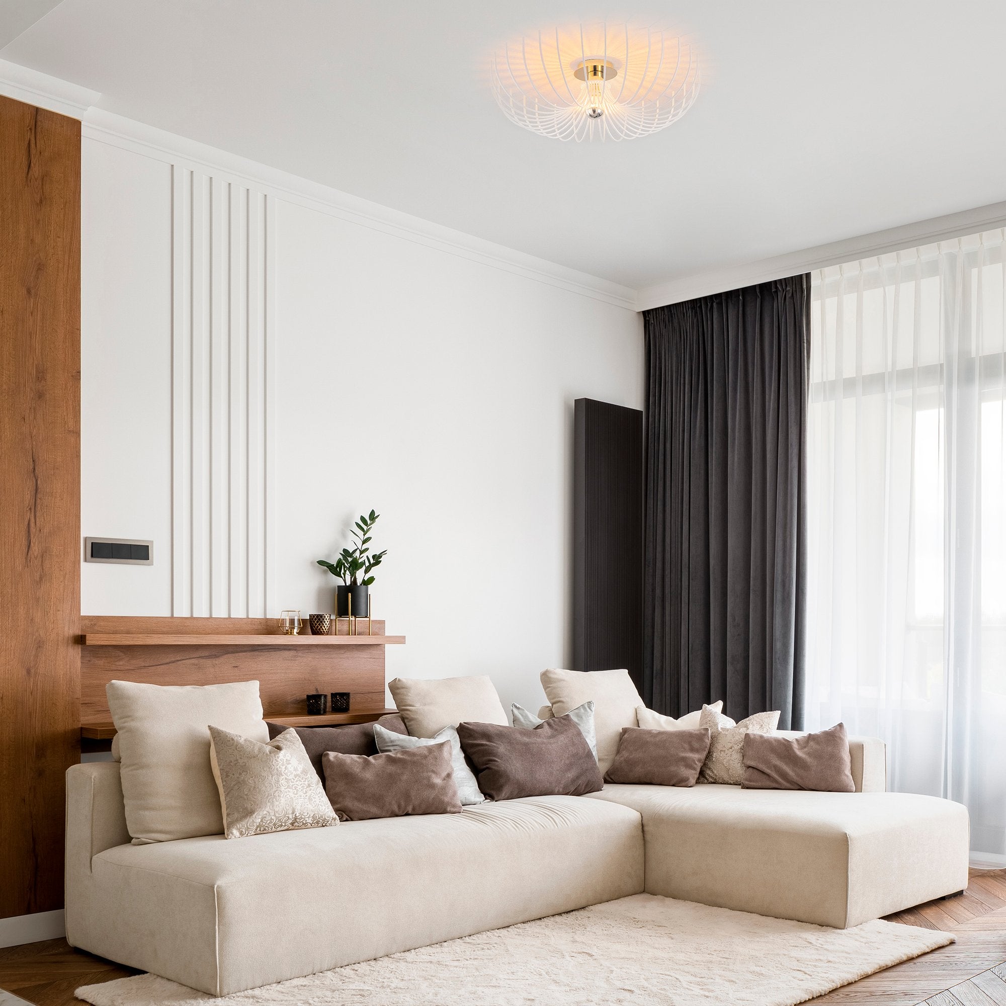 Peony 640 Tel Plafonyer Aydınlatma 