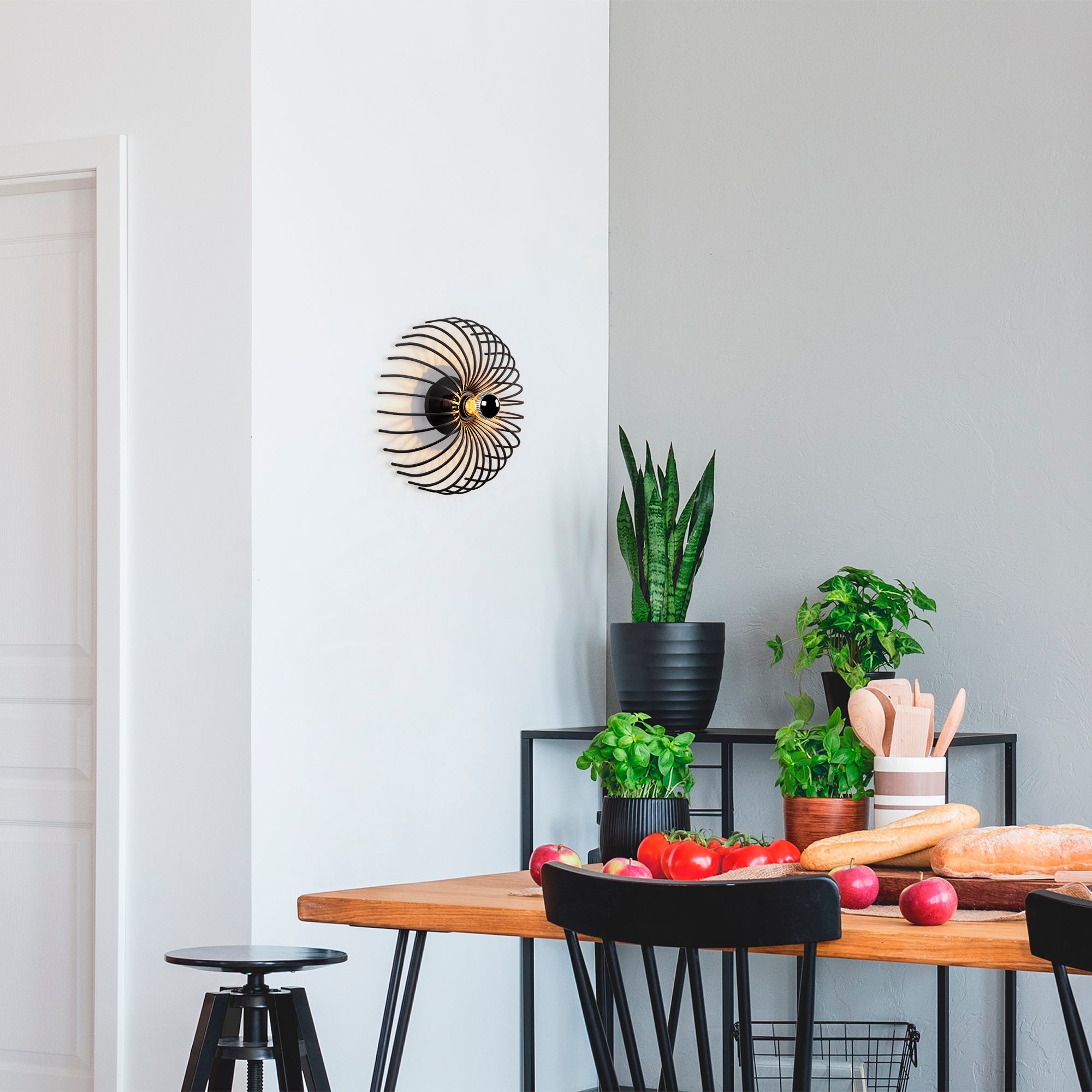 Peony 645 Tel Aplik Duvar Aydınlatma 