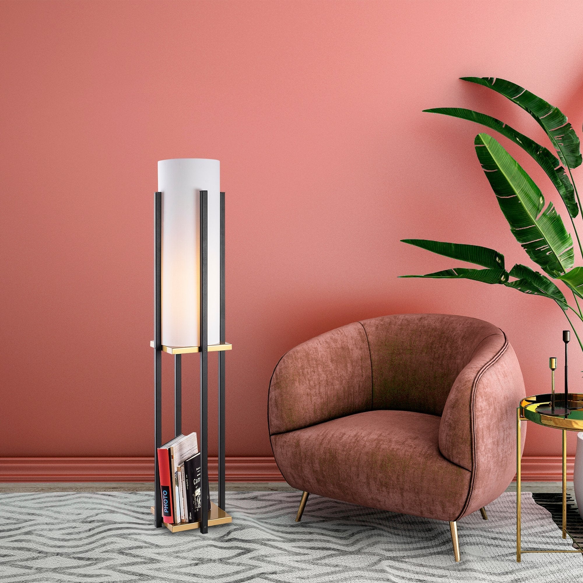 Shelflamp-7129 Abajur Lambader Aydınlatma 