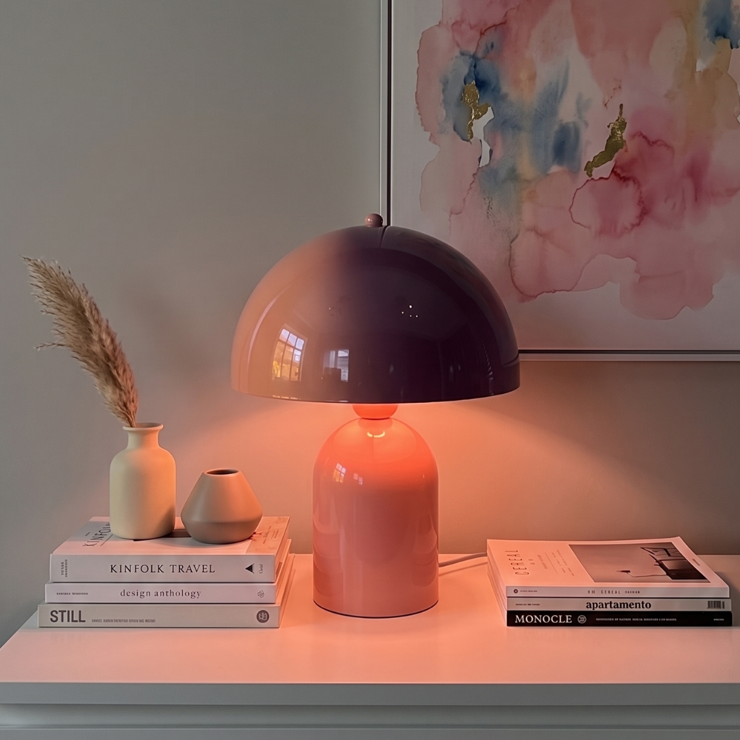 Soho Soft Pembe Metal Masa Lambası 