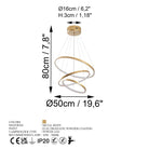 Solaris 13700 Led Avize Aydınlatma 
