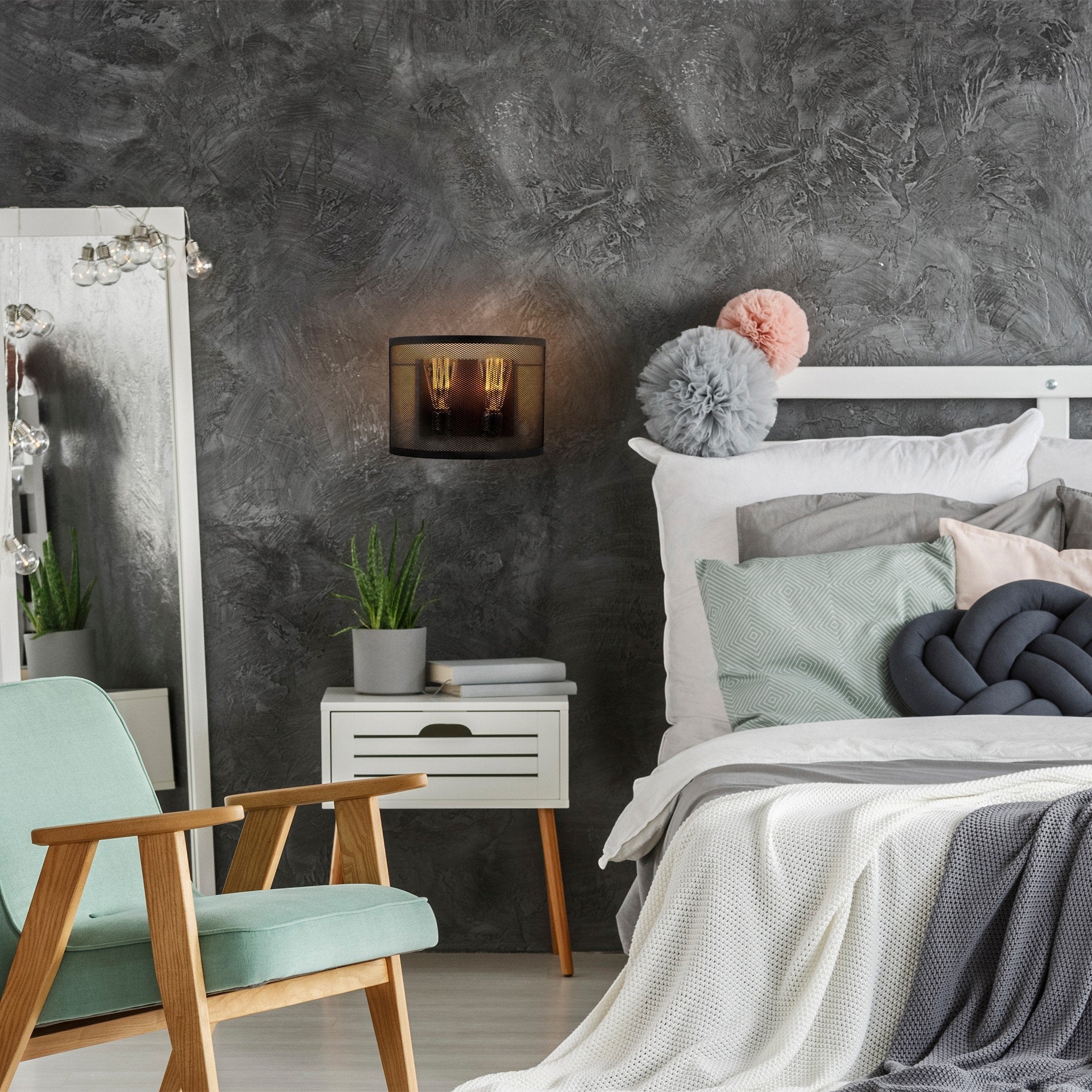 Stone 990 Tel Aplik Duvar Aydınlatma 