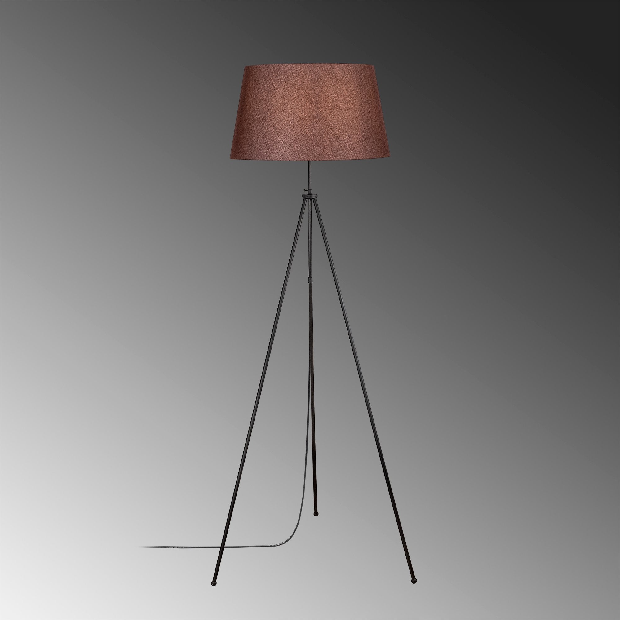 Tripod-Nul-4053 Ahşap Lambader Aydınlatma 