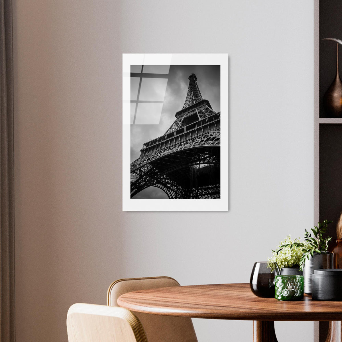 Uv-983 Baskılı Cam Dikdörtgen Duvar Tablosu 