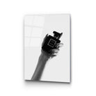 Uv-988 Baskılı Cam Dikdörtgen Duvar Tablosu 